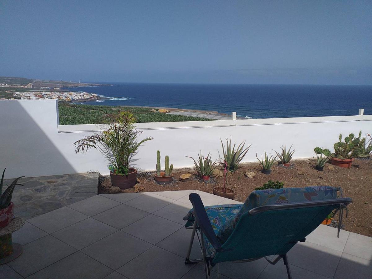 Las Pardelas, Ferienhaus Mit Meer-, Kuesten- Und Bergblick Im Gruenen Norden Teneriffas Las Cruces  외부 사진