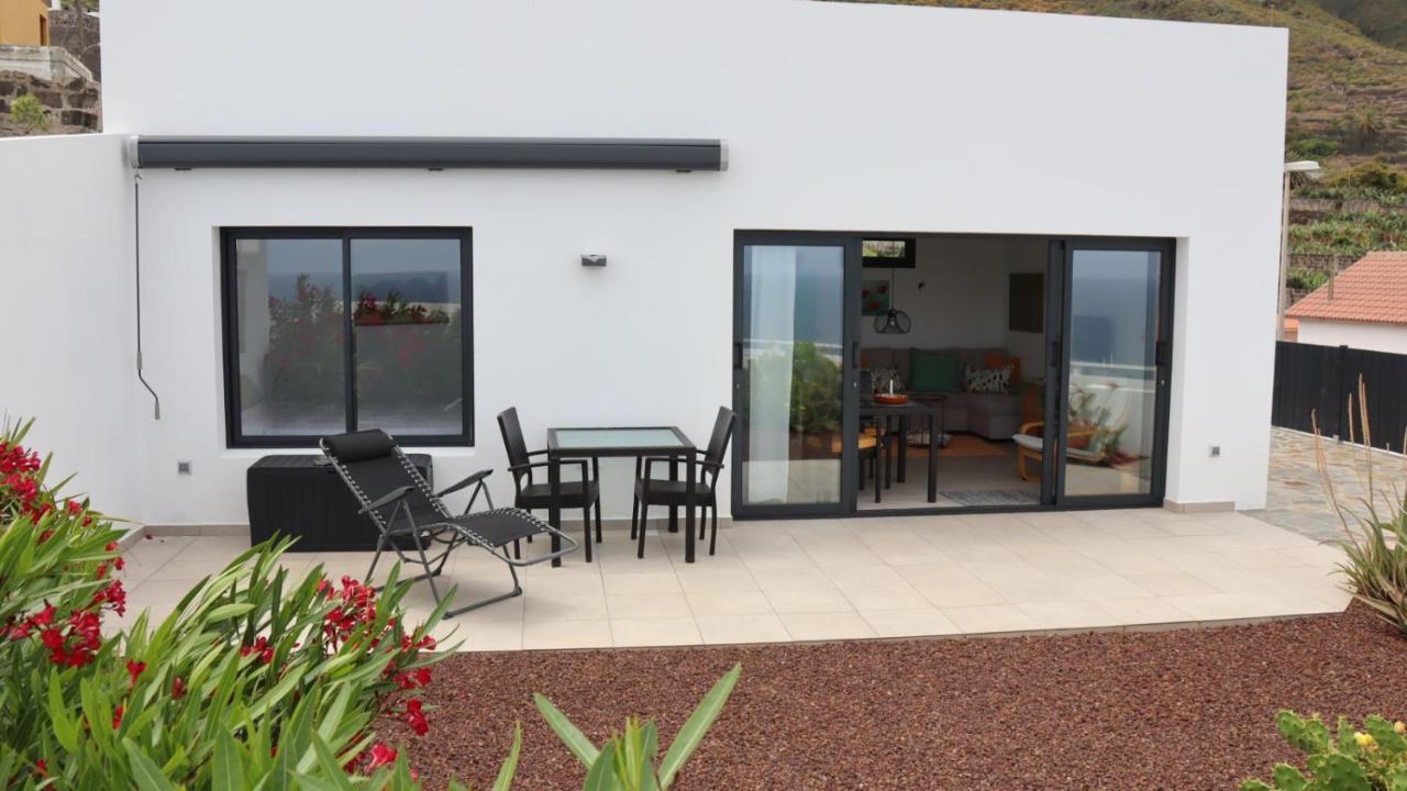 Las Pardelas, Ferienhaus Mit Meer-, Kuesten- Und Bergblick Im Gruenen Norden Teneriffas Las Cruces  외부 사진